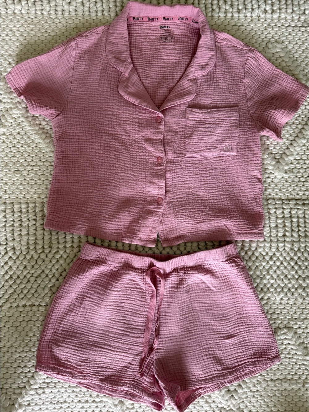 Born Cotton Pajama Set
